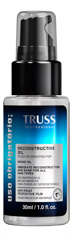 Truss Uso Obrigatório - Óleo Capilar Reconstrutor 30ml (TUOLEO)
